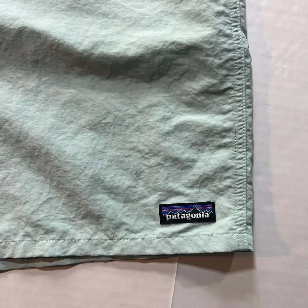 Patagonia Men's Baggies Longs 7" Shorts Size Large Light Green - Picture 2 of 8